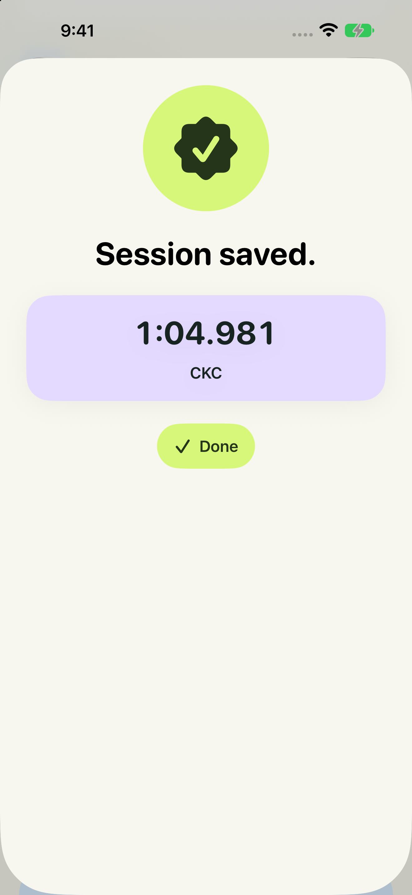KartTrackerAI version 4 saved result